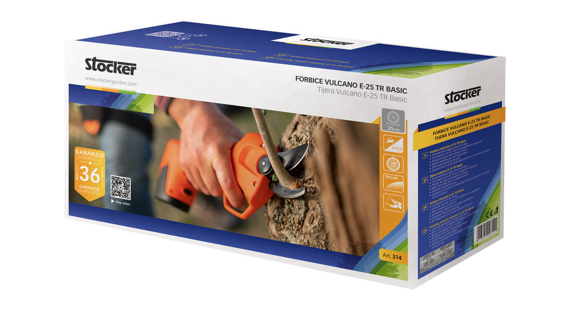 Forbice Stocker Vulcano E-25 TR Basic
