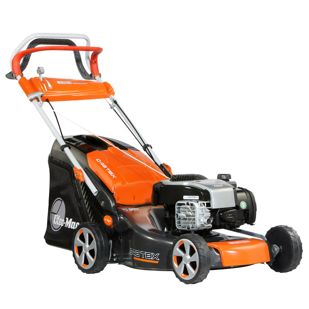 Rasaerba a scoppio trazionato OleoMac G 48 TBX COMFORT PLUS con taglio da 46cm