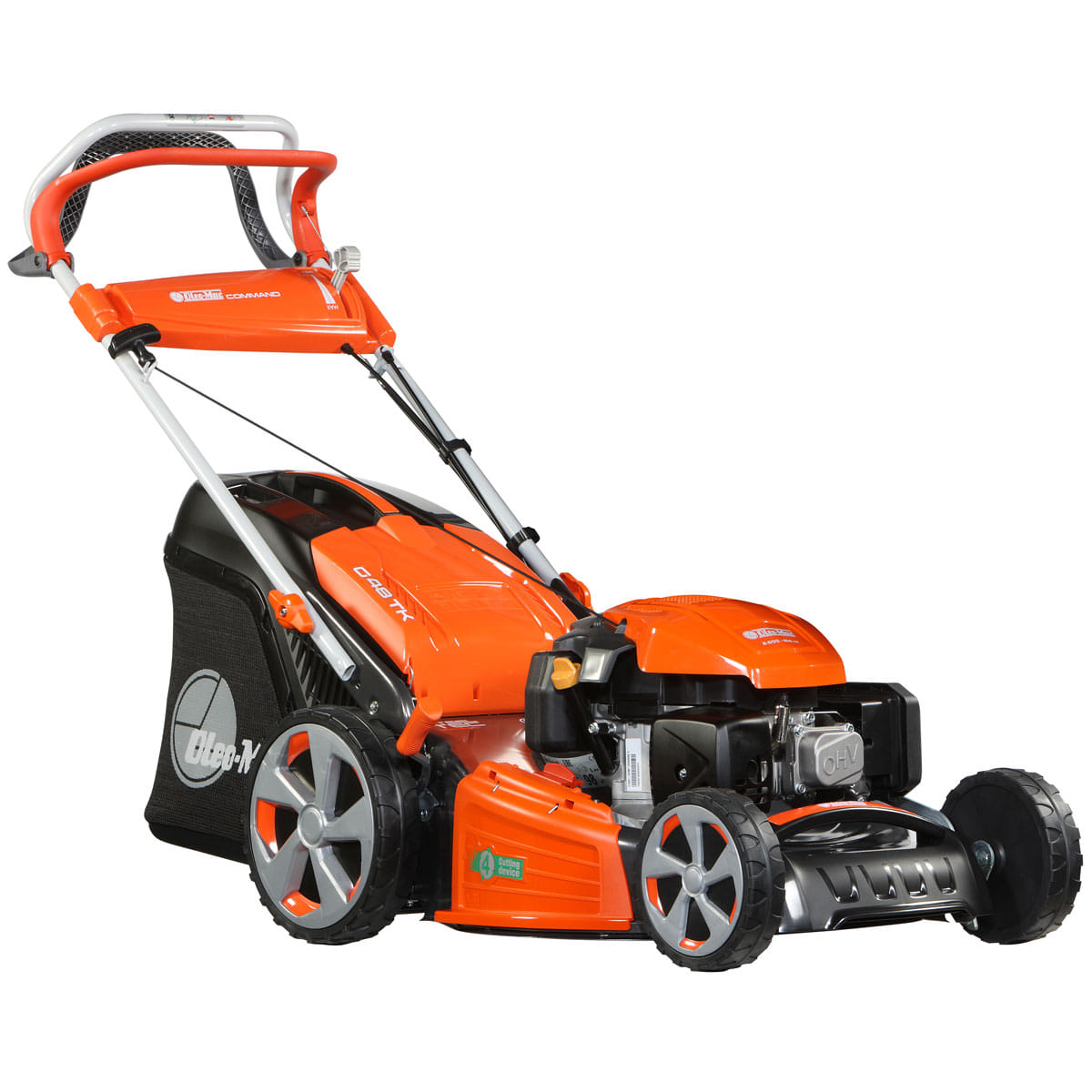 Rasaerba a scoppio OleoMac G 48 TK Allroad Plus 4 con taglio da 46 cm