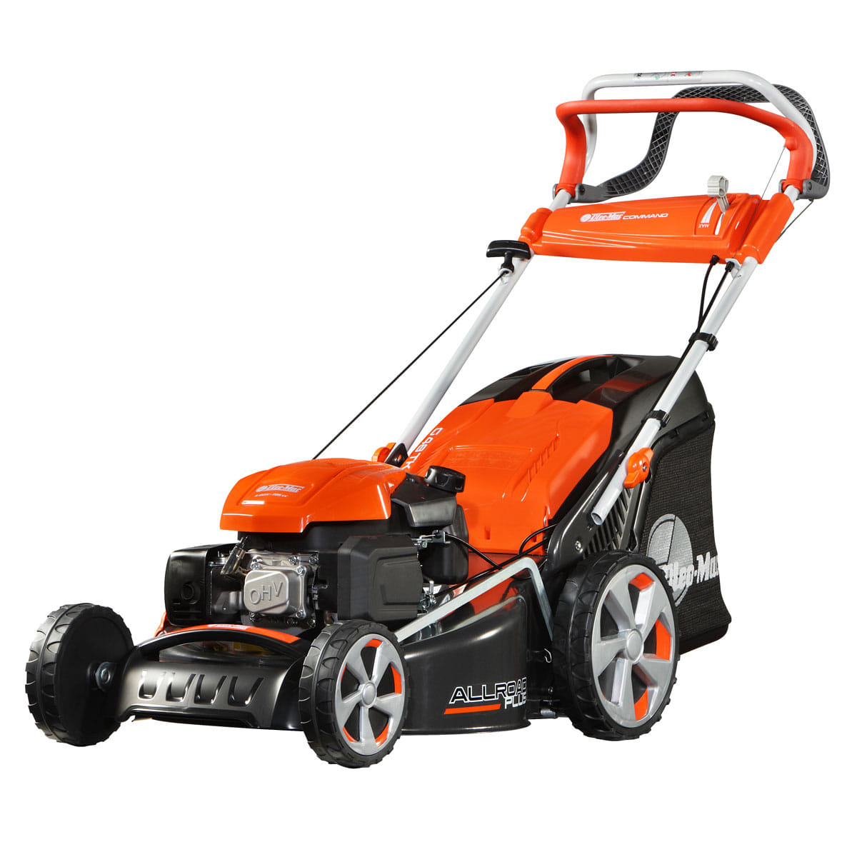 Rasaerba a scoppio OleoMac G 48 TK Allroad Plus 4 con taglio da 46 cm