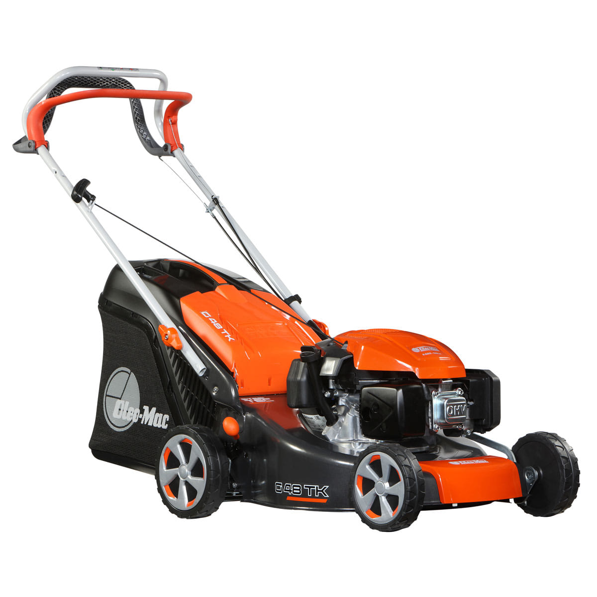 Tagliaerba a scoppio OleoMac G 48 TK Comfort Plus con taglio da 46 cm