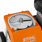 Biotrituratore a scoppio Stihl GH 370 S per uso professionale da 4,6CVcon diametro di taglio da 45mm.