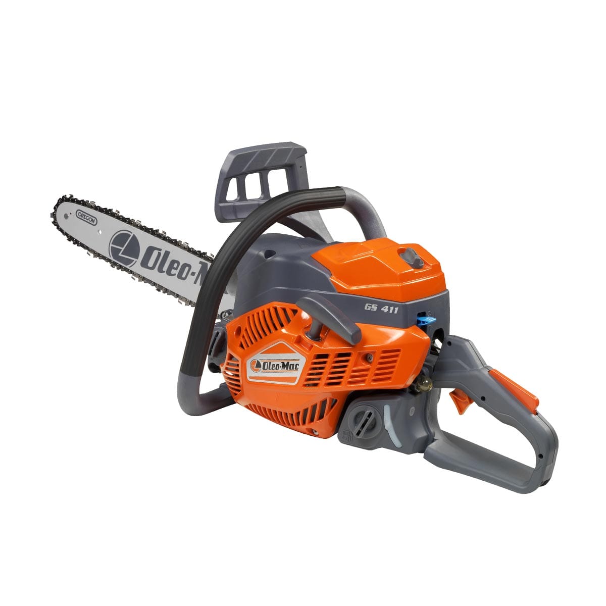 Motosega a scoppio OleoMac GS 411: motore da 2,6 HP e barra da 41 cm
