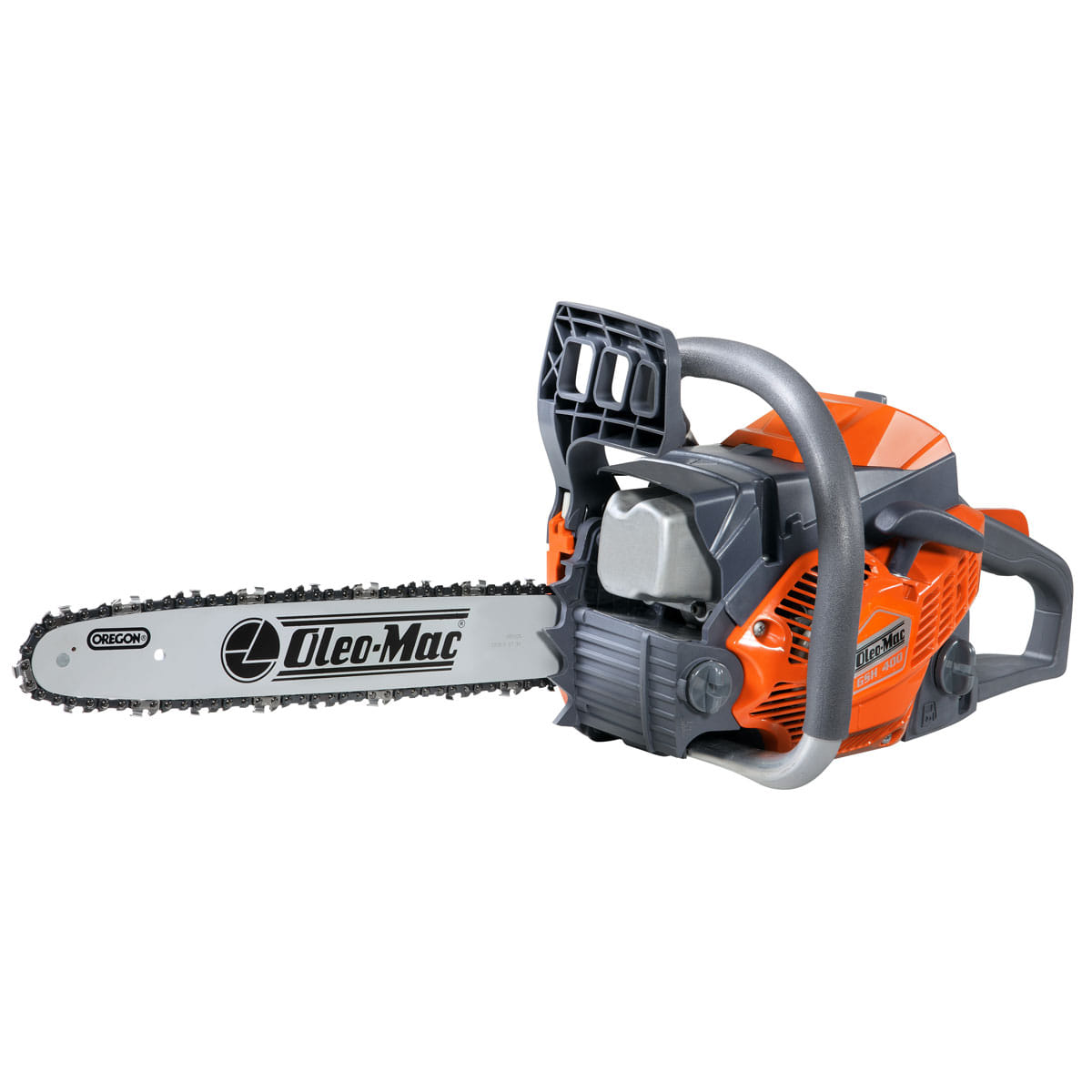 Motosega a scoppio OleoMac GSH 400: motore da 2,3 HP e barra da 35 cm