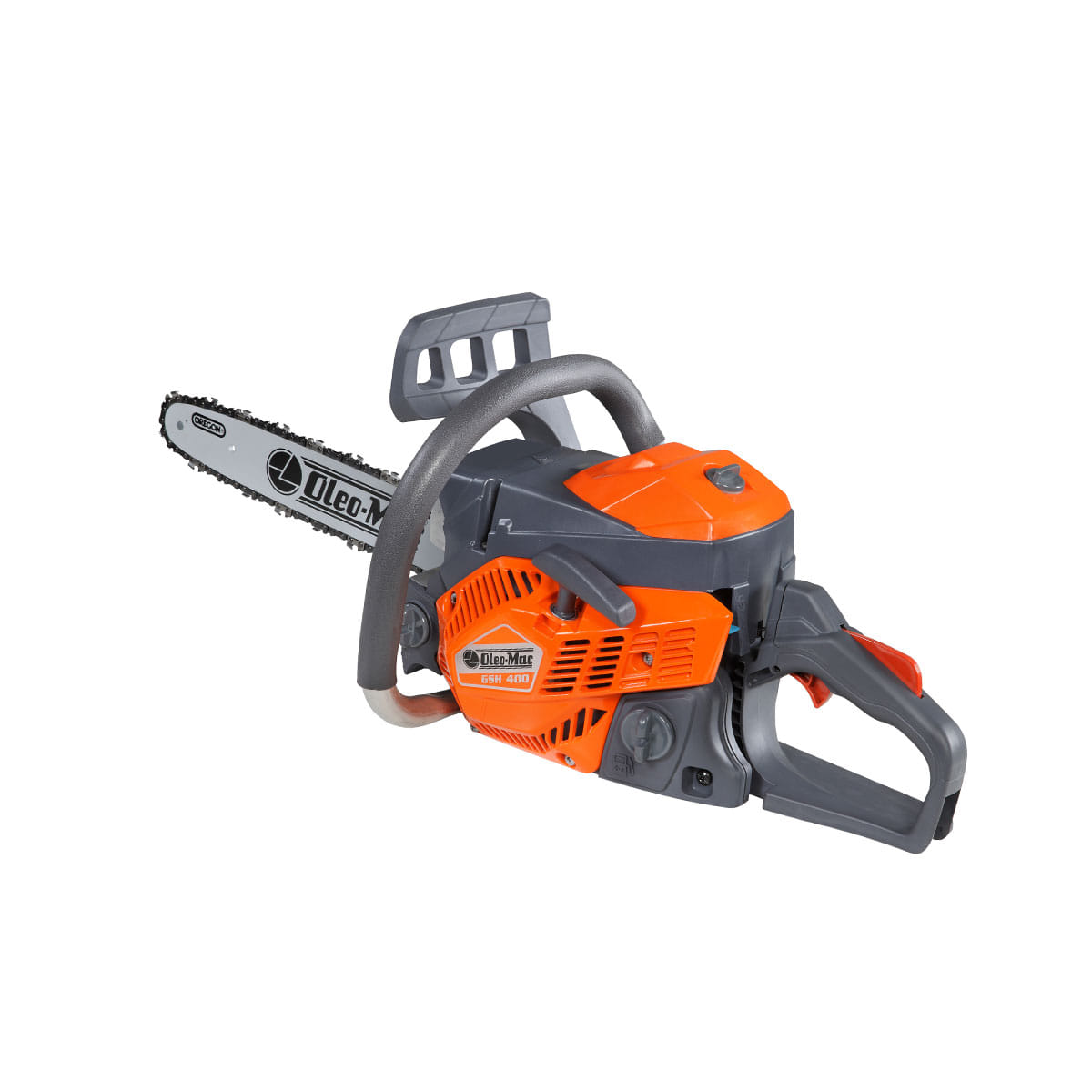 Motosega a scoppio OleoMac GSH 400: motore da 2,3 HP e barra da 35 cm