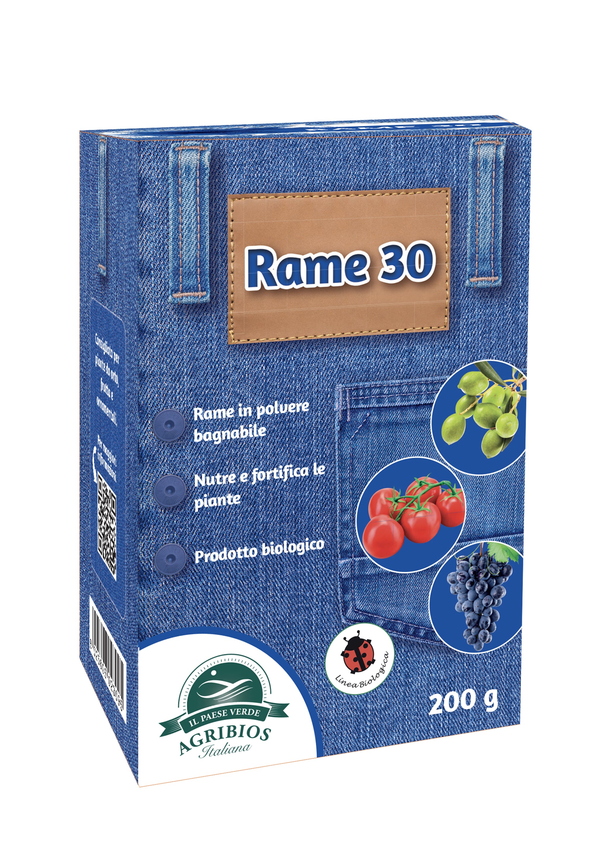 RAME 30 in polvere confezione da 200gr miscela di microelementi Boro 0,2% e Rame 30%.