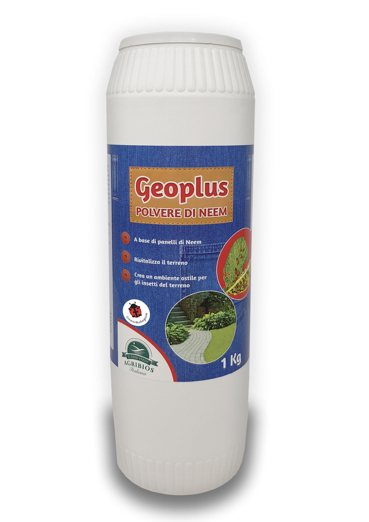 Concime in polvere azotato GEOPLUS Polvere di Neem da 1Kg.