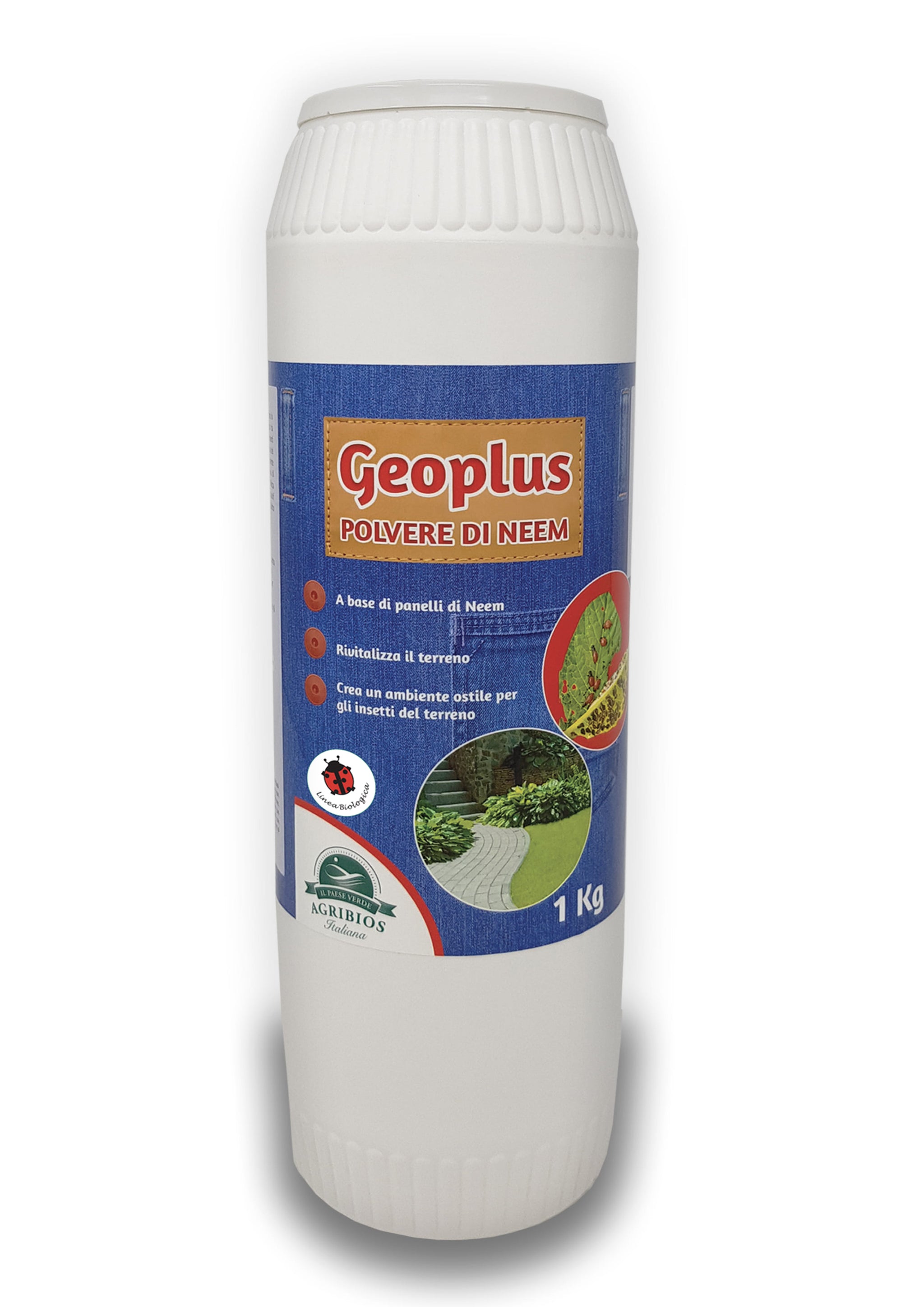 Concime in polvere azotato GEOPLUS Polvere di Neem da 1Kg.