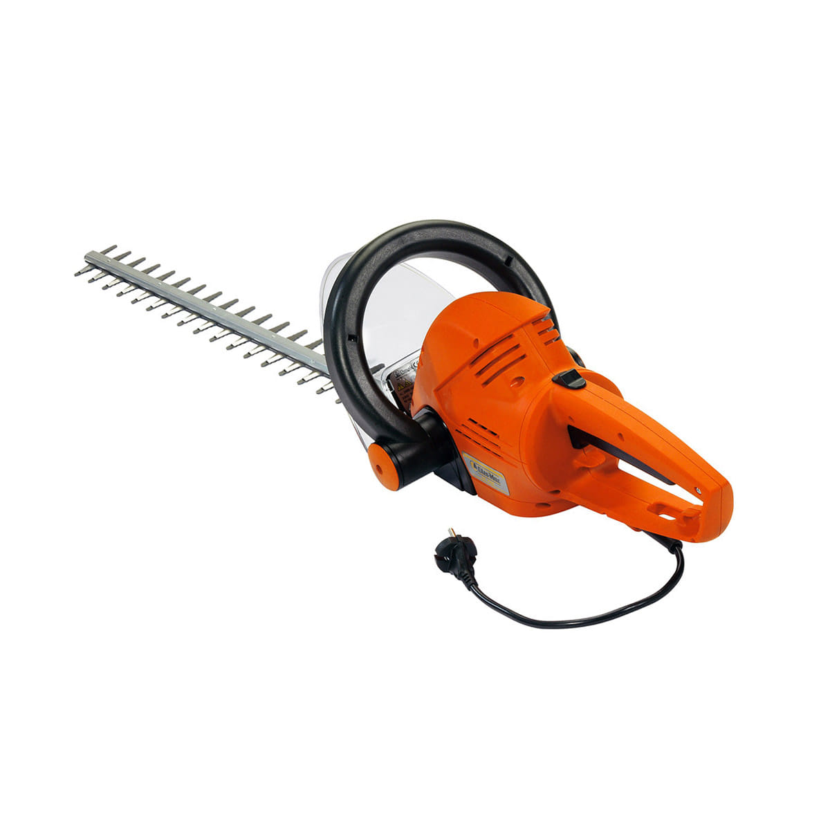 Tagliasiepi elettrico OleoMac HC 750 E per uso privato con lama da 700mm da 700W.