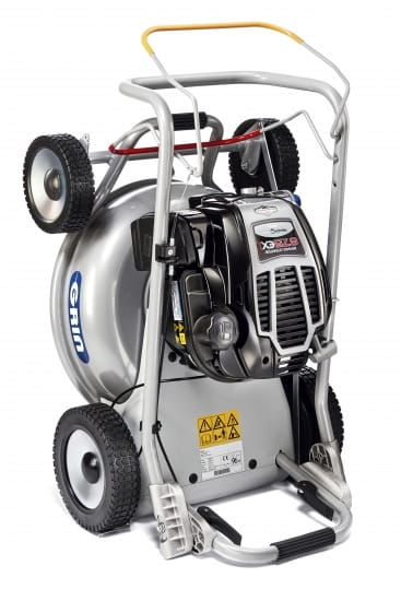 Rasaerba a scoppio trazionata GRIN HM46A con motore B&S / HONDA da 160cc.