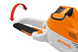 Tagliasiepe a batteria Stihl HSA 100 della linea PRO con lama da 60cm