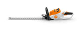 Tagliasiepe a batteria Stihl HSA 50 leggero per uso privato con lama da 50cm.