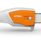 Potatore a batteria telescopico Stihl HTA 86 per uso professionale.