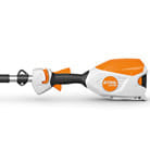 Potatore a batteria telescopico Stihl HTA 86 per uso professionale.