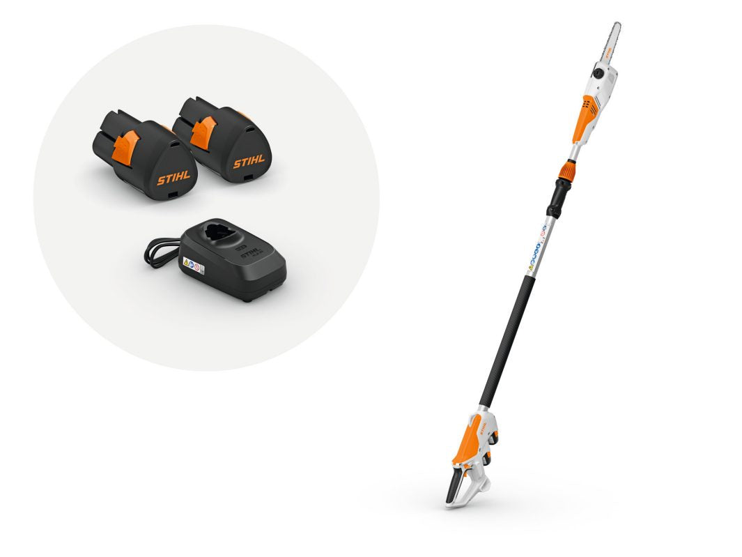 Potatore a batteria telescopico Stihl HTA 30 con lunghezza massima di 280cm