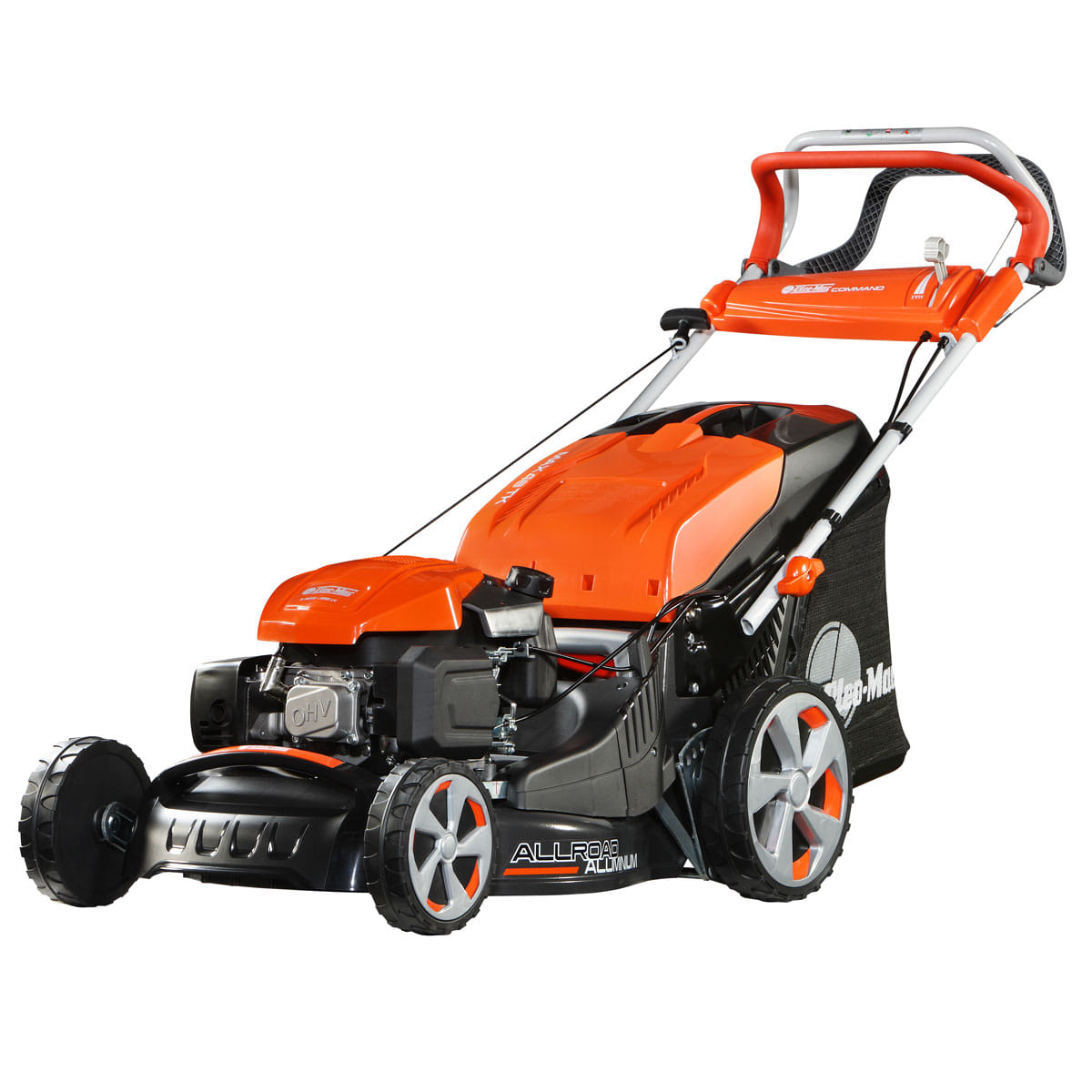 Rasaerba a scoppio trazionato OleoMac MAX 48 TK ALLROAD ALUMINIUM per uso professionale