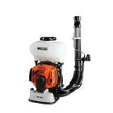 Atomizzatore a spalla a scoppio MB 900 OleoMac con motore da 77cm3 e serbatoio liquidi da 17lt.