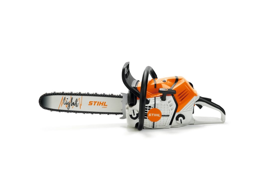 Motosega giocattolo Stihl ms500i con effetti sonori