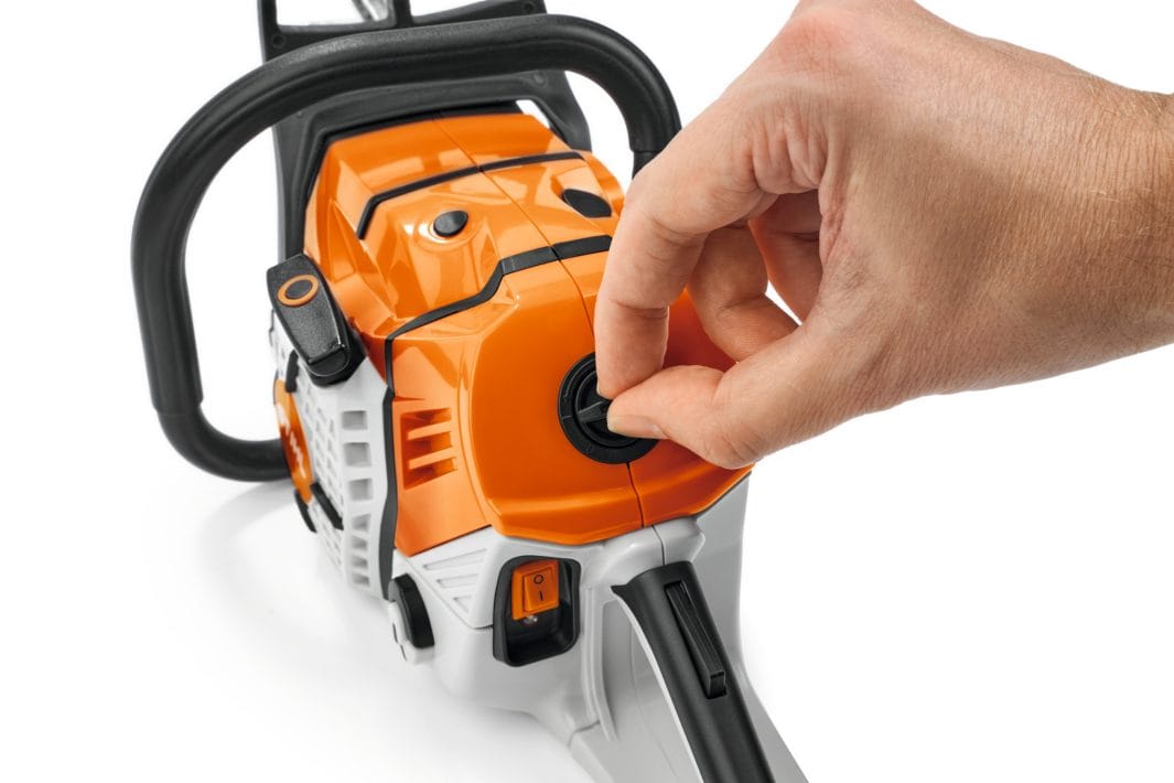 Motosega giocattolo Stihl ms500i con effetti sonori