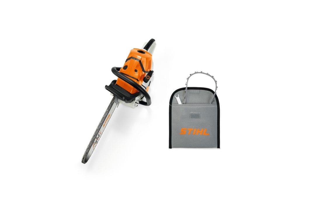Motosega giocattolo Stihl ms500i con effetti sonori
