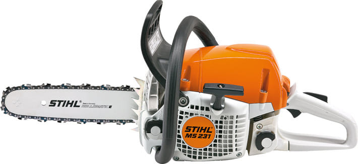 Motosega a scoppio Stihl MS 231 da 2,7 CV con barra da 45 cm