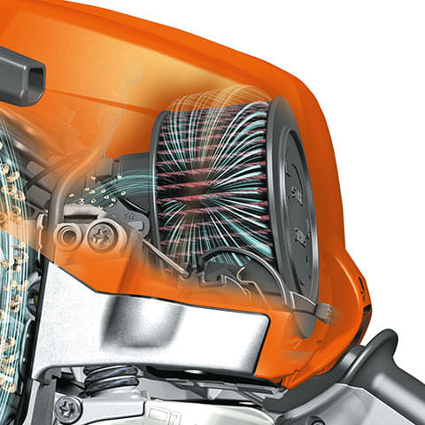 Motosega a scoppio Stihl MS 881 professionale con barra da 90 cm