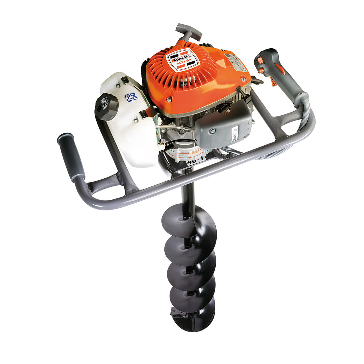 Mototrivella a scoppio OleoMac MTL 51: motore da 2,1 HP, peso 9,1 Kg