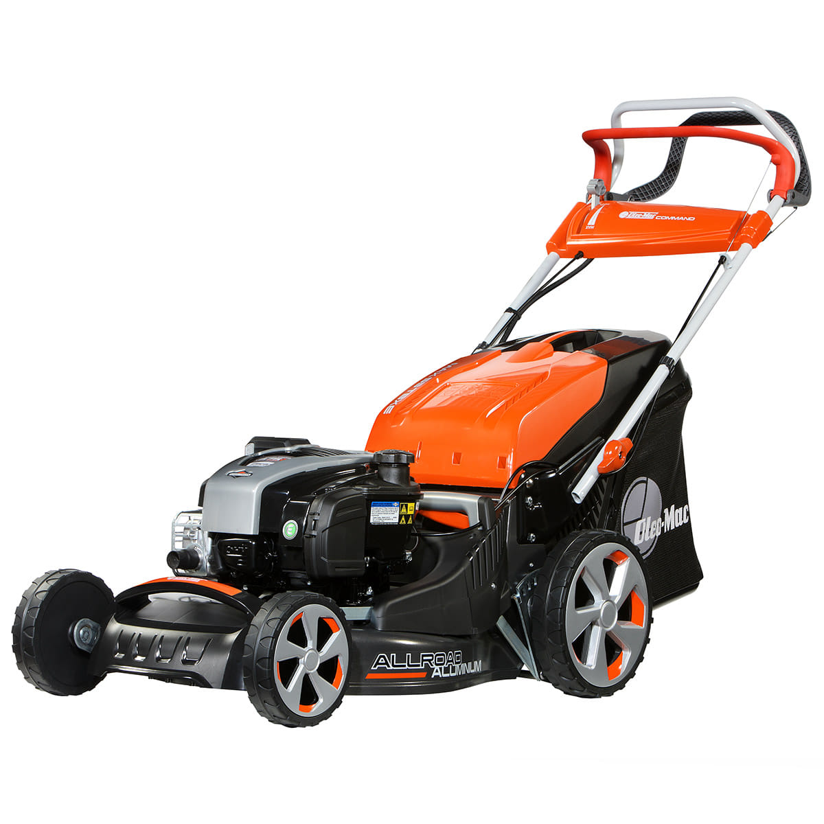 Rasaerba a scoppio trazionato OleoMac MAX 53 TBXE ALLROAD ALUMINIUM con taglio da 51cm