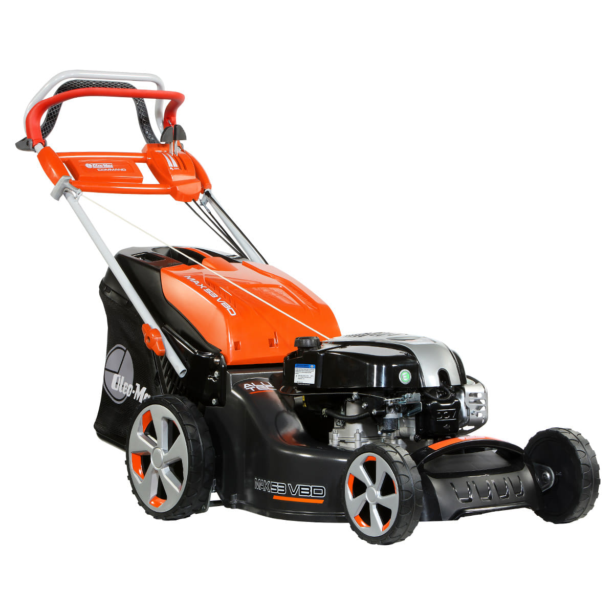 Rasaerba a scoppio trazionato OleoMac MAX 53 VBD ALLROAD ALUMINIUM con taglio da 51cm