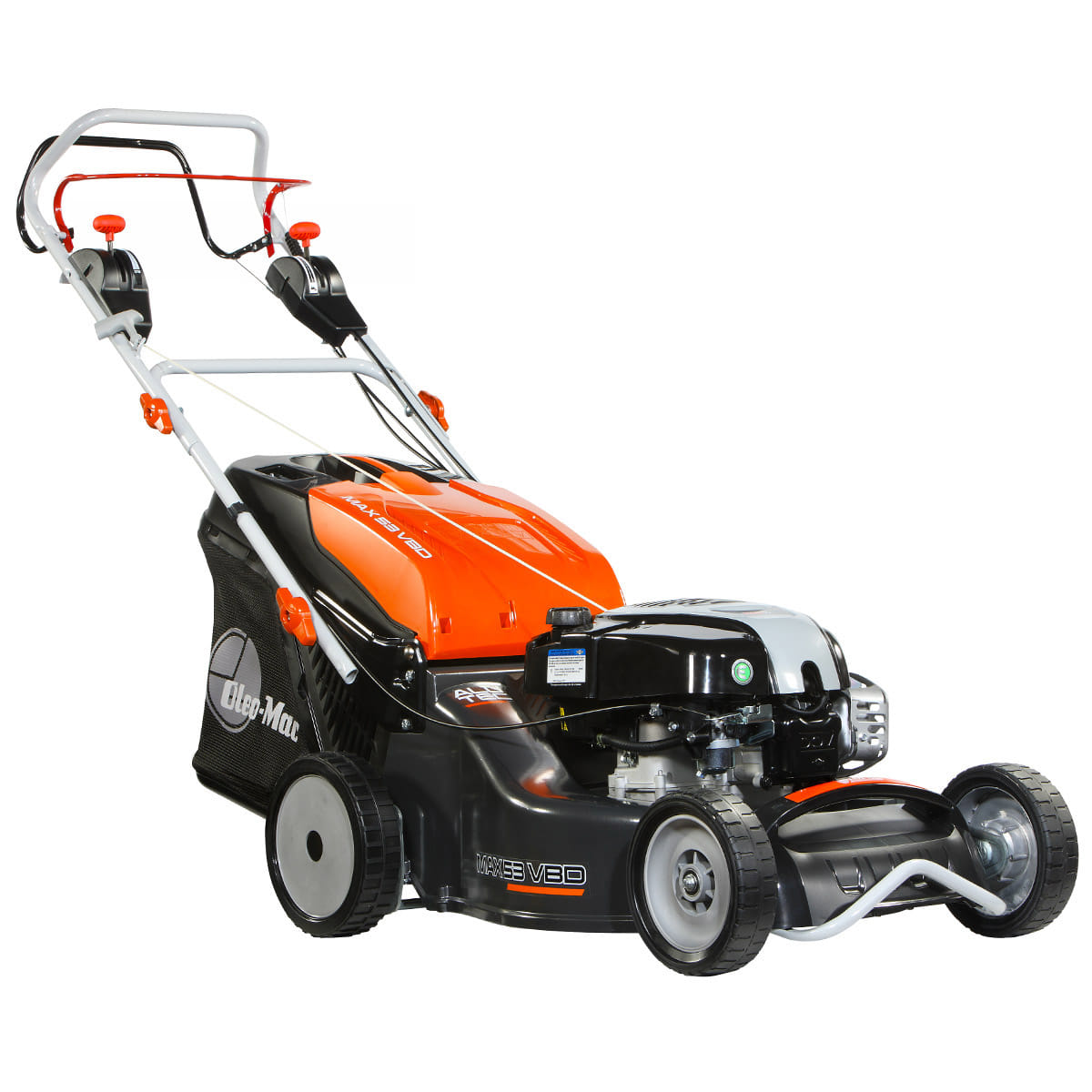 Rasaerba a scoppio trazionato OleoMac MAX 53 VBD ALUMINIUM PRO con taglio da 51cm