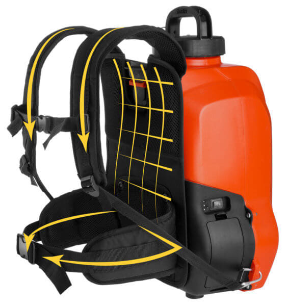 Pompa a zaino elettrica Ergo 15 L Li-Ion FPM Stocker