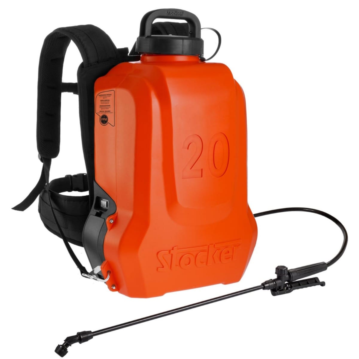 Pompa a zaino elettrica Ergo 20 L Li-Ion FPM Stocker