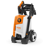 Idropulitrice elettrica Stihl RE 120 potente e robusta con una pressione di 125 bar.