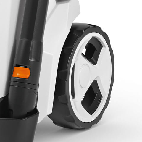 Idropulitrice elettrica Stihl RE 90 ad alta pressione compatta e leggera.