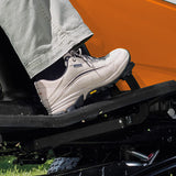 Trattorino rasaerba rider Stihl RT 4082 con cambio idrostatico e sacco di raccolta.