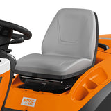 Trattorino rasaerba a scoppio Stihl RT 5112 Z con sistema di raccolta