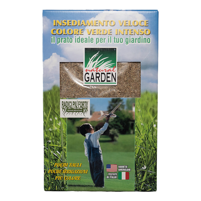 Seme per prato Padana Sementi NATURAL GARDEN astuccio da 1 KG