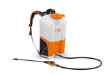 Irroratore a batteria Stihl SGA 85 da 17lt con 6 bar di potenza.