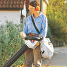 Soffiatore a scoppio Stihl SH 56 aspiratore/trituratore da 45 lt