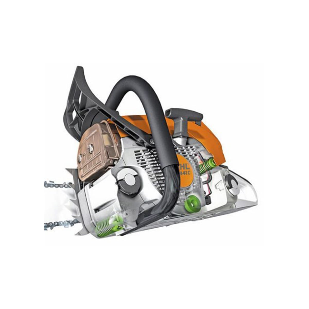 Decespugliatore a scoppio Stihl FS 261 C-E per uso semiprofessionale.