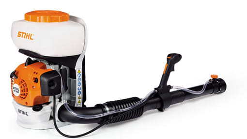 Atomizzatore a scoppio Stihl SR 200 con serbatoio per liquidi da 10 lt
