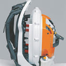 Atomizzatore a scoppio Stihl SR 450 con serbatoio per liquidi da 14 lt