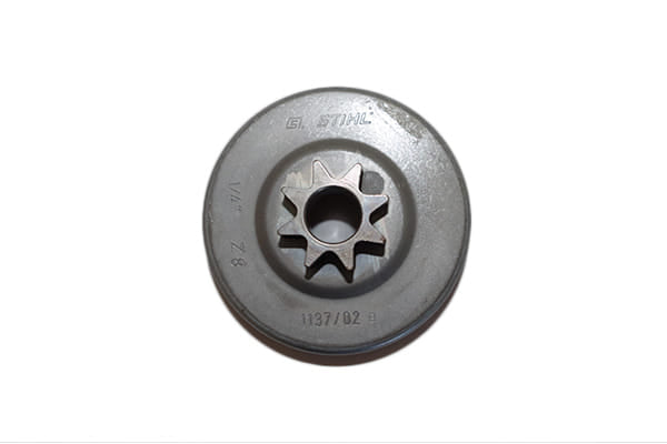 Rocchetto campana frizione catena 1/4" 8 denti originale Stihl motosega ms192 c t tc, ms193 c tc