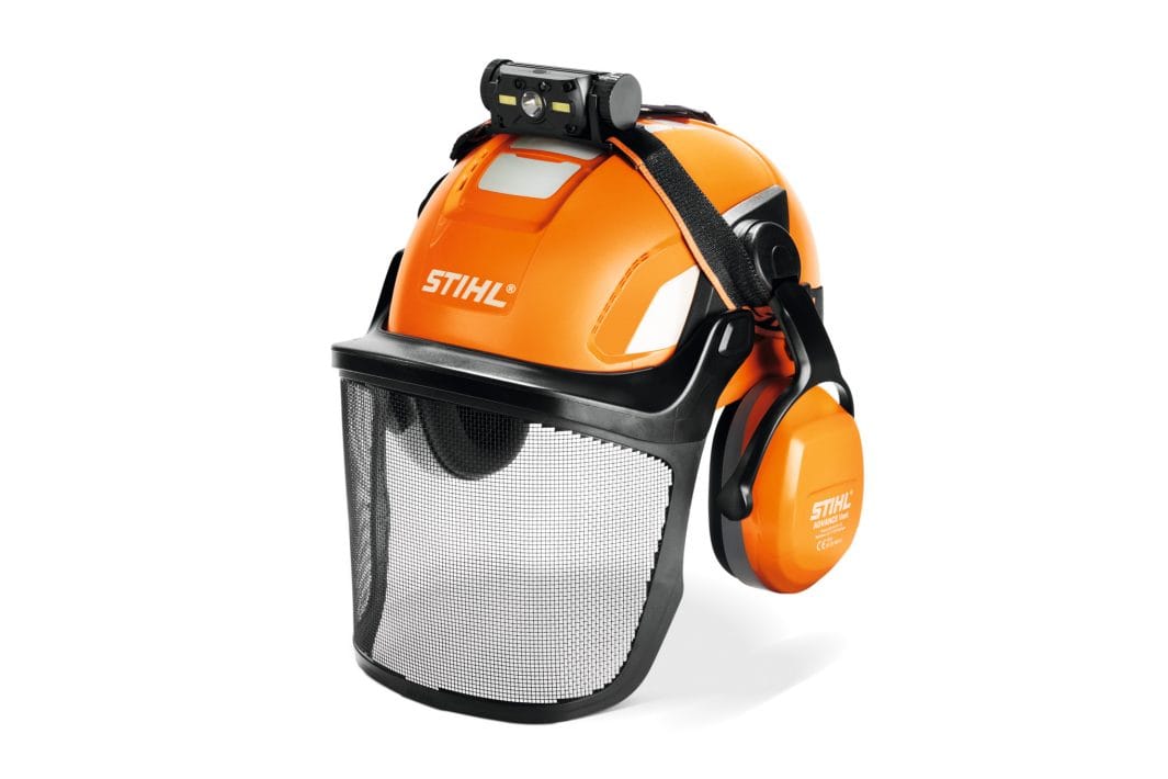 Torcia frontale Stihl con supporto per casco