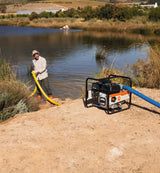 Pompa per acqua WP300 STIHL con motore 4 tempi da 37 m3/h.