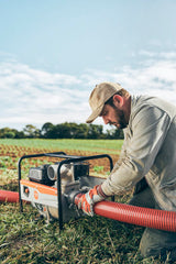 Pompa per acqua WP600 STIHL con motore 4 tempi da 63 m3/h.