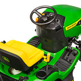 Trattorino rasaerba con raccolta John Deere X147 R con motore da 656cm3
