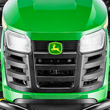 Trattorino rasaerba a scarico laterale John Deere X167 da 724cc con piatto di taglio da 122cm.